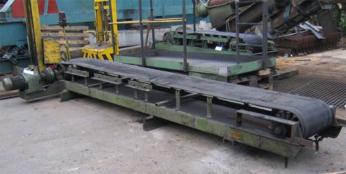 Bande transporteuse plate 4480 mm x 500 mm